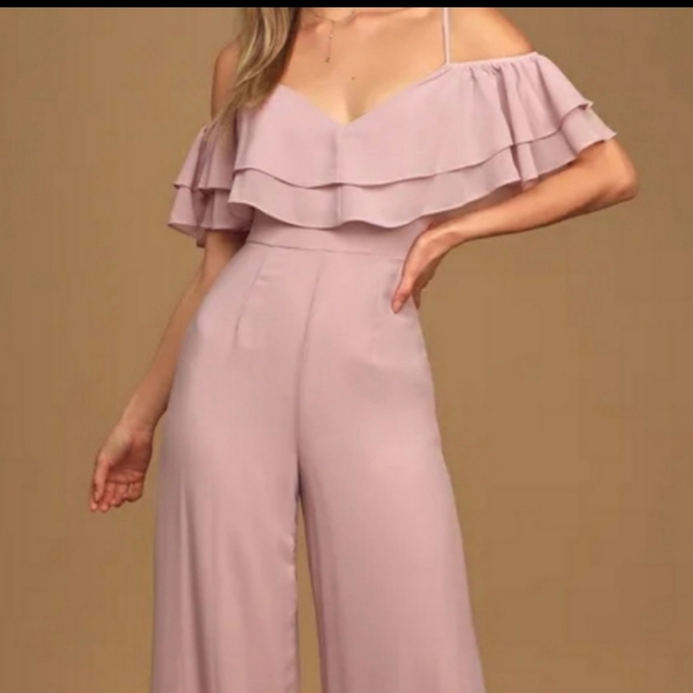 NWT Give Me Frills Jumpsuit
